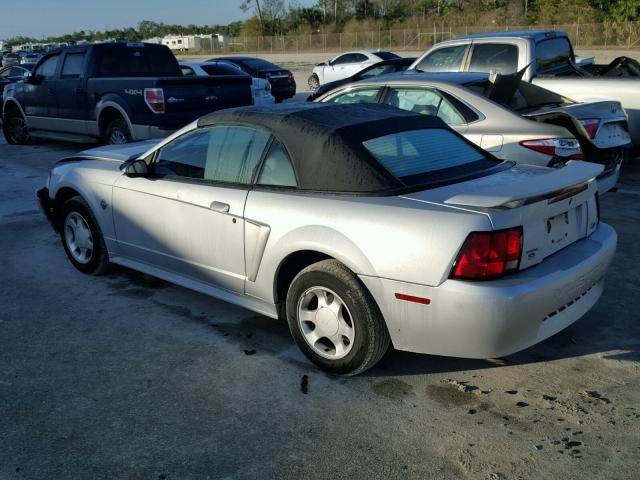 1FAFP4444XF204033 - 1999 FORD MUSTANG SILVER photo 3