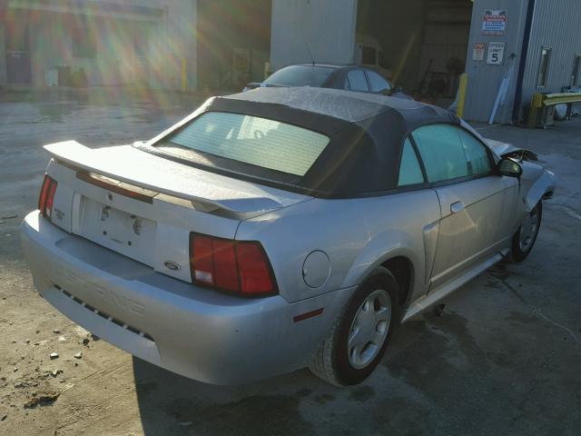 1FAFP4444XF204033 - 1999 FORD MUSTANG SILVER photo 4