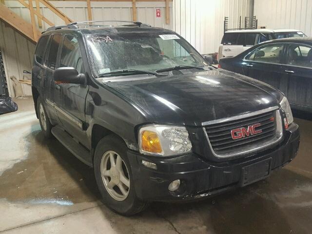 1GKDT13S922253440 - 2002 GMC ENVOY BLACK photo 1