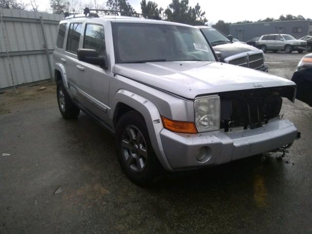 1J8HG58N26C197300 - 2006 JEEP COMMANDER SILVER photo 1