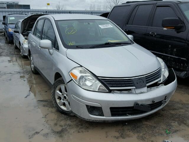 3N1BC11E27L416759 - 2007 NISSAN VERSA S SILVER photo 1