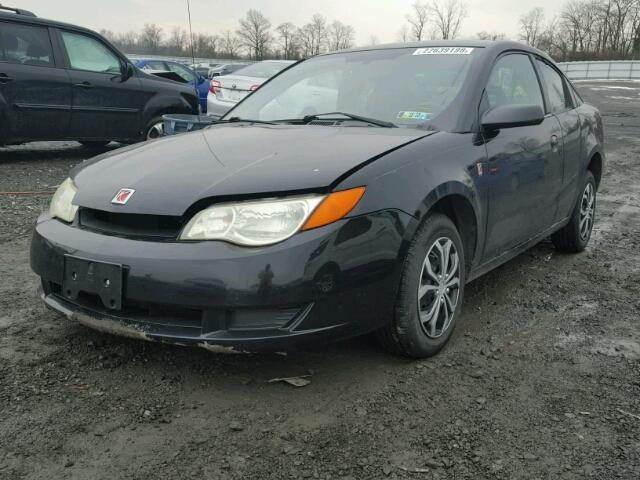 1G8AN12F44Z128220 - 2004 SATURN ION LEVEL BLACK photo 2