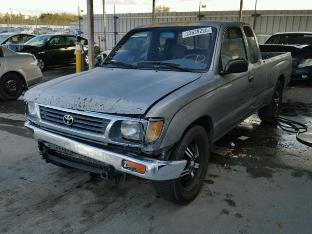 4TAVL52N0TZ122940 - 1996 TOYOTA TACOMA XTR SILVER photo 2