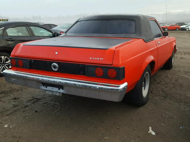 7W82F208009 - 1977 FORD GRANADA RED photo 4