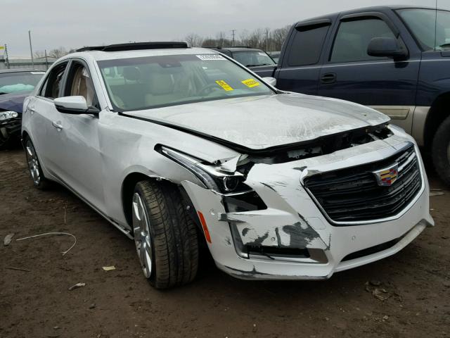 1G6AS5S31F0141254 - 2015 CADILLAC CTS PERFOR WHITE photo 1