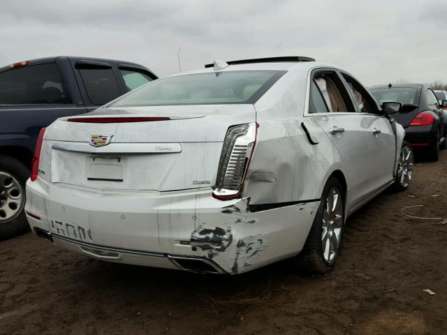 1G6AS5S31F0141254 - 2015 CADILLAC CTS PERFOR WHITE photo 4