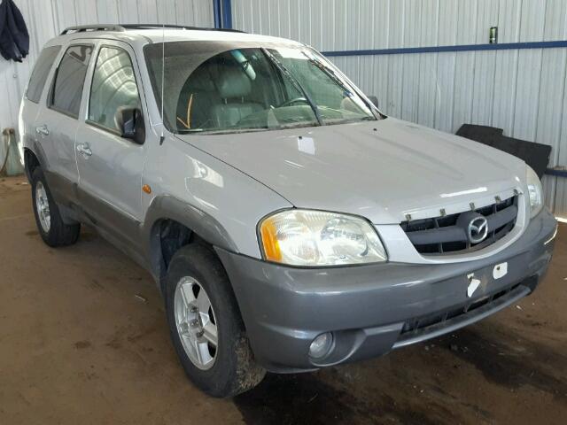 4F2CU09112KM17115 - 2002 MAZDA TRIBUTE LX SILVER photo 1