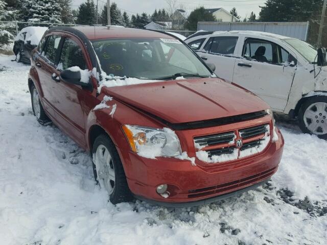 1B3HB48B48D712687 - 2008 DODGE CALIBER SX ORANGE photo 1