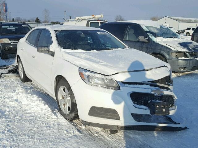 1G11B5SL1EU167186 - 2014 CHEVROLET MALIBU LS WHITE photo 1