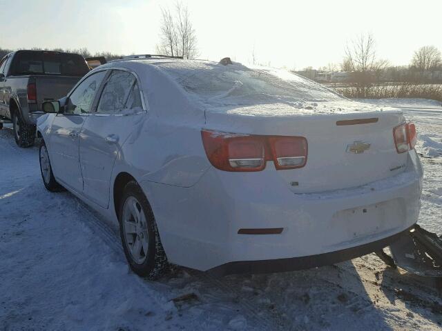 1G11B5SL1EU167186 - 2014 CHEVROLET MALIBU LS WHITE photo 3