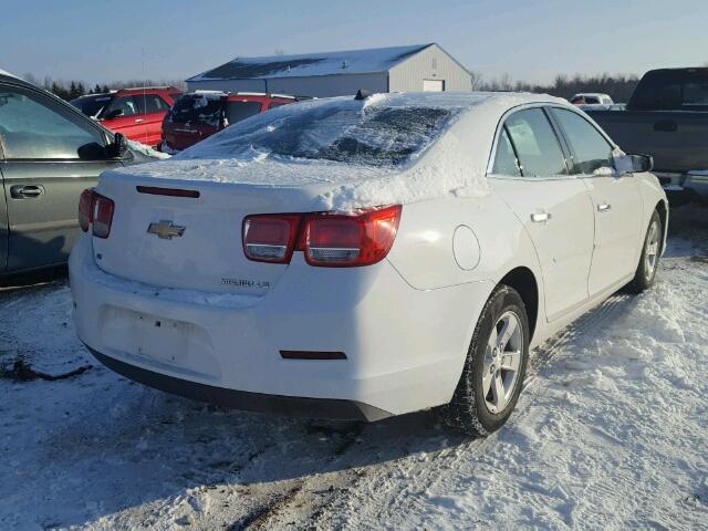 1G11B5SL1EU167186 - 2014 CHEVROLET MALIBU LS WHITE photo 4