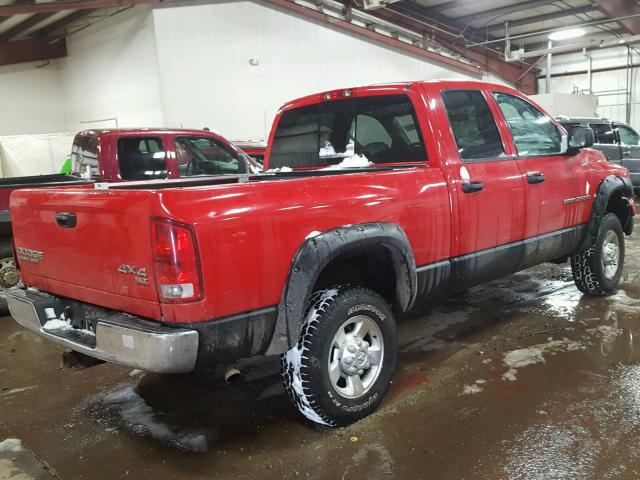 3D7KU28D23G736685 - 2003 DODGE RAM 2500 S Qırmızı foto 4