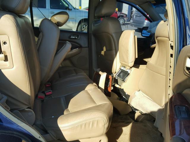 2HNYD18663H505167 - 2003 ACURA MDX TOURIN BLUE photo 6