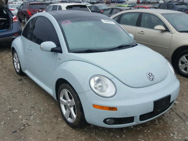 3VWRG3AGXAM027962 - 2010 VOLKSWAGEN NEW BEETLE BLUE photo 1