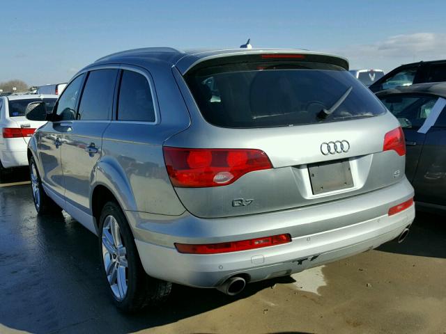 WA1BV74L48D020483 - 2008 AUDI Q7 4.2 QUA GRAY photo 3