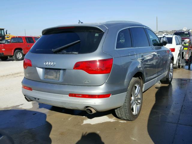 WA1BV74L48D020483 - 2008 AUDI Q7 4.2 QUA GRAY photo 4