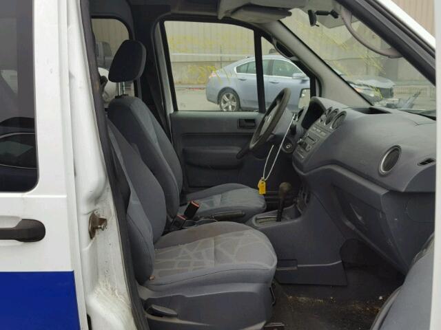 NM0LS6BN9DT128709 - 2013 FORD TRANSIT CO WHITE photo 5