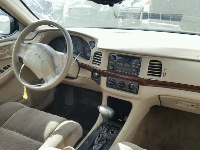 2G1WF55EX19284585 - 2001 CHEVROLET IMPALA 黑色 照片 9