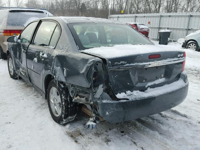 1G1ZT52864F109542 - 2004 CHEVROLET MALIBU LS BLUE photo 3