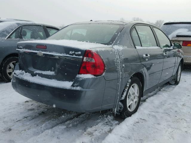 1G1ZT52864F109542 - 2004 CHEVROLET MALIBU LS BLUE photo 4