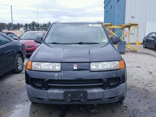 5GZCZ43D94S818439 - 2004 SATURN VUE BLACK photo 9