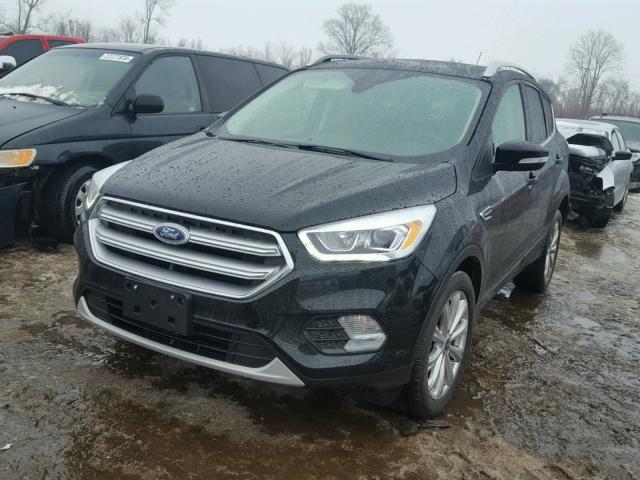 1FMCU9J95HUA29769 - 2017 FORD ESCAPE TIT BLACK photo 2