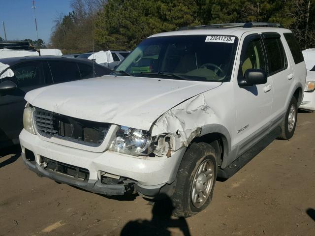 1FMZU63E82ZA42335 - 2002 FORD EXPLORER X WHITE photo 2