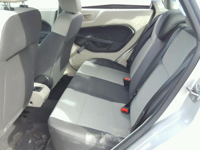 3FADP4AJ6DM223678 - 2013 FORD FIESTA S SILVER photo 6