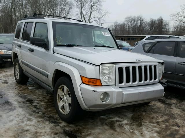 1J8HG48K96C338184 - 2006 JEEP COMMANDER 灰色 照片 1