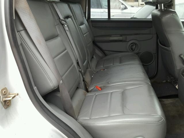 1J8HG48K96C338184 - 2006 JEEP COMMANDER 灰色 照片 6