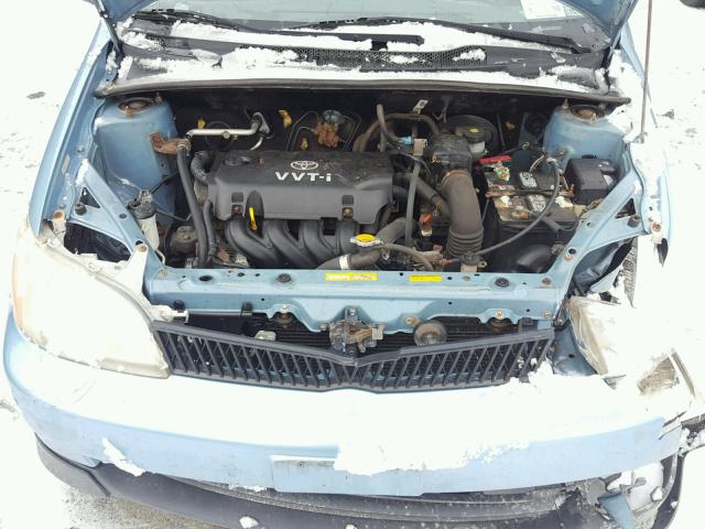 JTDBT123220227013 - 2002 TOYOTA ECHO TEAL photo 7