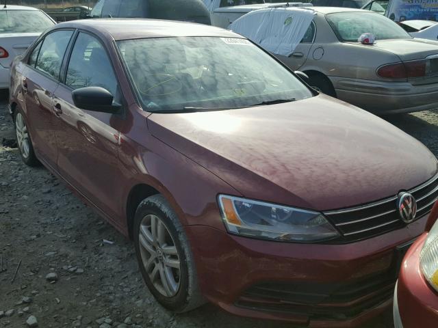 3VWD67AJ3GM287984 - 2016 VOLKSWAGEN JETTA SE RED photo 1