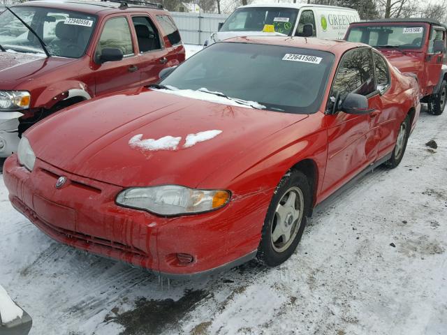 2G1WW12E139237297 - 2003 CHEVROLET MONTE CARL 红色 照片 2