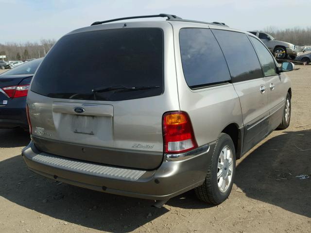 2FMDA58442BA93251 - 2002 FORD WINDSTAR L TAN photo 4