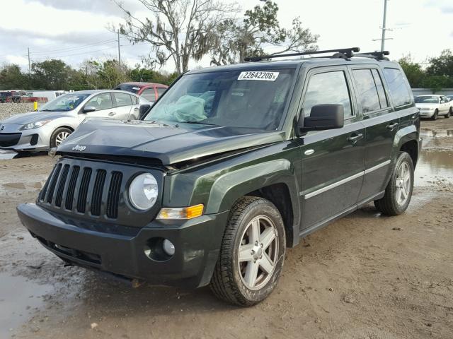 1J4NT1GA2AD647022 - 2010 JEEP PATRIOT SP GREEN photo 2