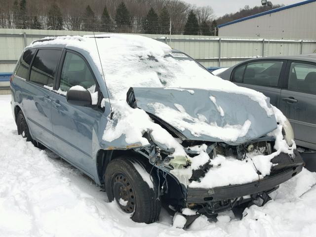 5TDZK23C09S244423 - 2009 TOYOTA SIENNA CE BLUE photo 1