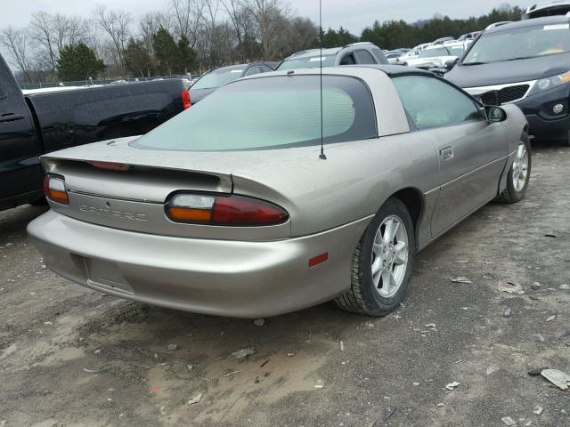 2G1FP22KX12106982 - 2001 CHEVROLET CAMARO TAN photo 4