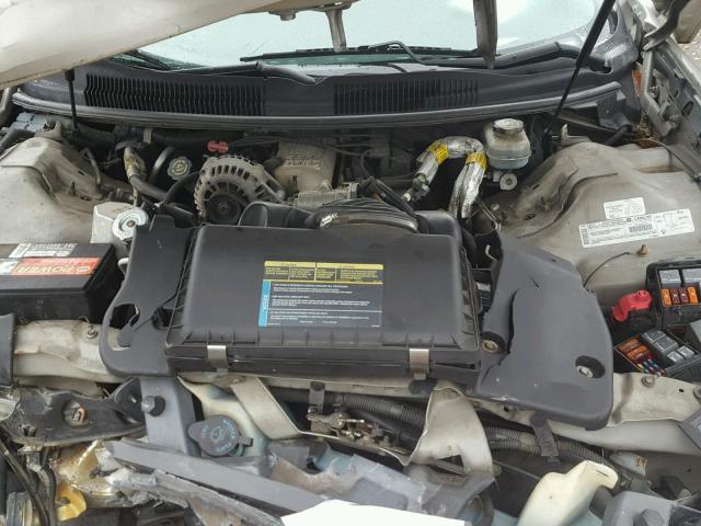 2G1FP22KX12106982 - 2001 CHEVROLET CAMARO TAN photo 7