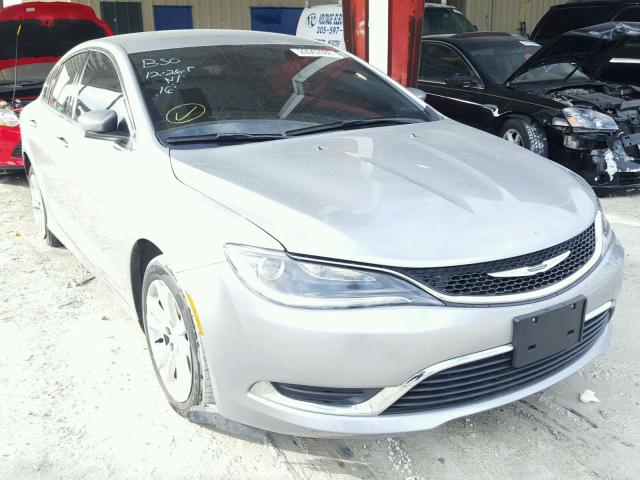 1C3CCCAB8FN691655 - 2015 CHRYSLER 200 LIMITE GRAY photo 1