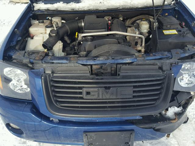 1GKDT13S752137335 - 2005 GMC ENVOY BLUE photo 7