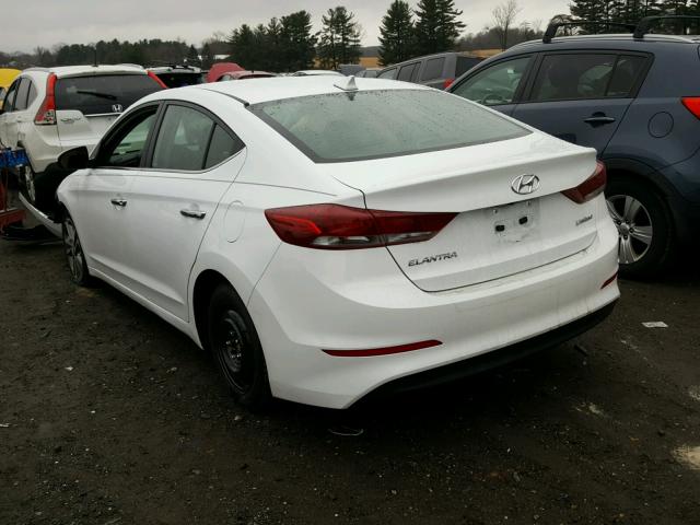 5NPD84LFXHH004203 - 2017 HYUNDAI ELANTRA SE WHITE photo 3