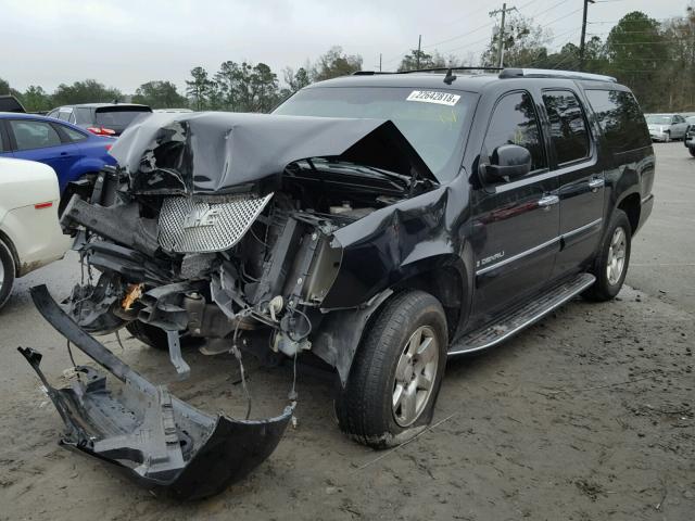 1GKFK66857J308486 - 2007 GMC YUKON XL D BLACK photo 2