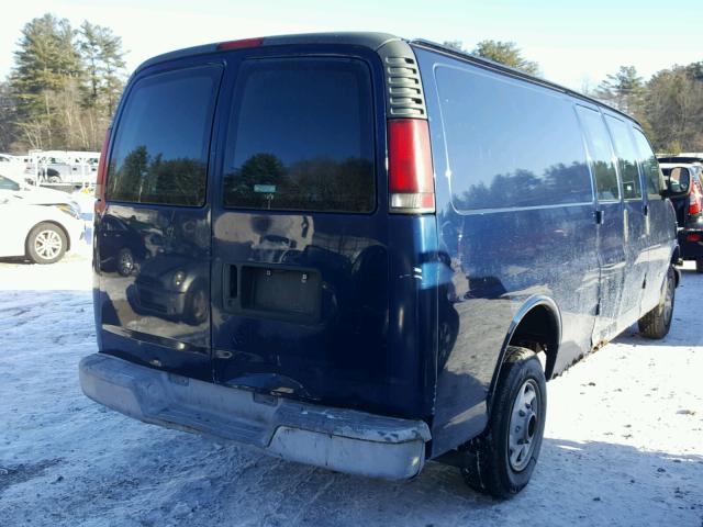 1GCGG29R3Y1145076 - 2000 CHEVROLET EXPRESS G2 BLUE photo 9