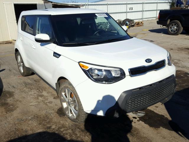 KNDJP3A52E7027470 - 2014 KIA SOUL + WHITE photo 1