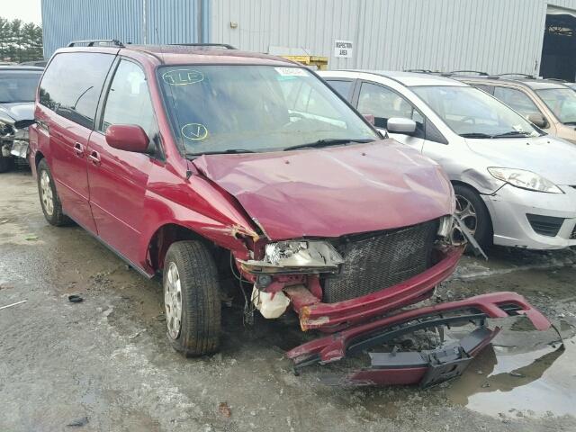 5FNRL18963B099100 - 2003 HONDA ODYSSEY EX BURGUNDY photo 1