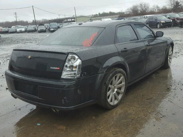 2C3LA73W06H368514 - 2006 CHRYSLER 300C SRT-8 BLACK photo 4