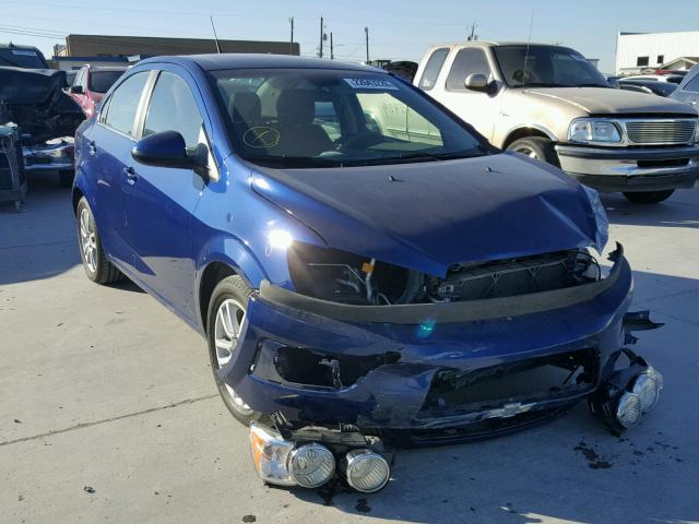 1G1JC5SH0C4194109 - 2012 CHEVROLET SONIC LT BLUE photo 1