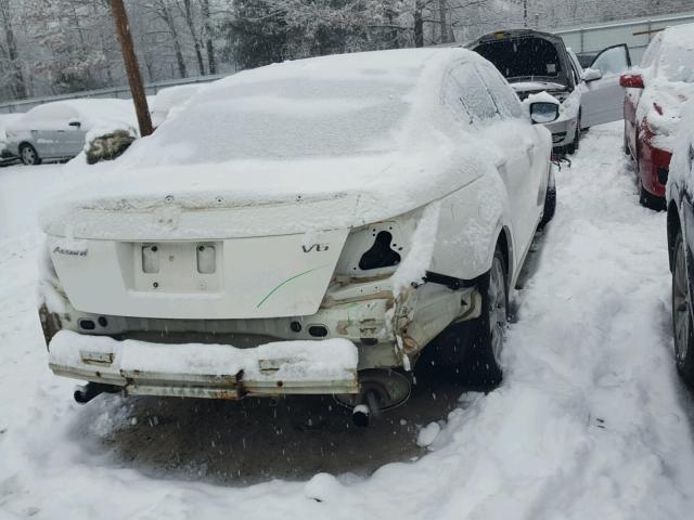 1HGCP36828A084448 - 2008 HONDA ACCORD EXL WHITE photo 4