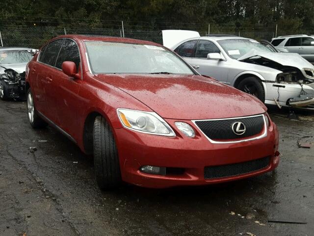 JTHBN96S065009539 - 2006 LEXUS GS GENERAT RED photo 1