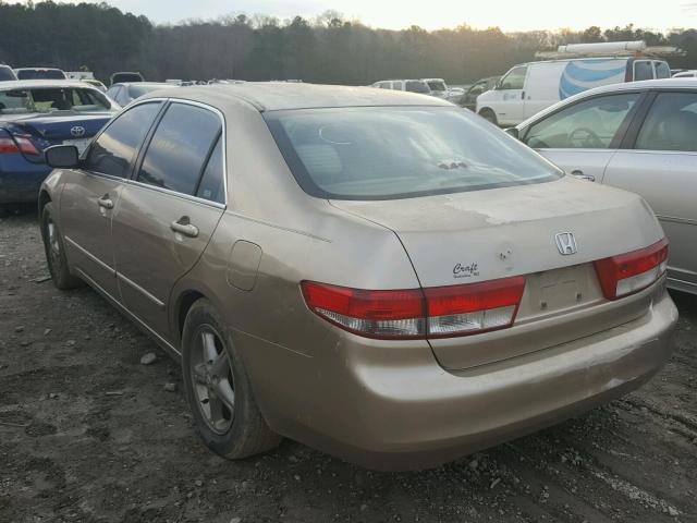 1HGCM56634A116661 - 2004 HONDA ACCORD EX TAN photo 3